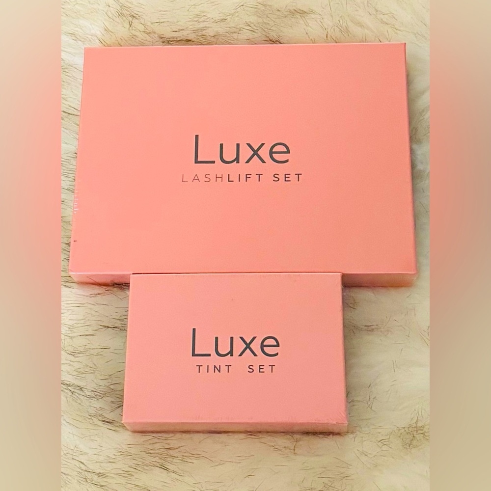 Luxe Lash Lift Set Kit AND Luxe Lash Tint Set Kit, New & Sealed